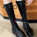 Giày Boot Đen Cổ Cao Size 42