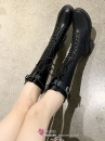 Giày Boot Đen Cổ Cao Size 42