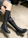 Giày Boot Đen Cổ Cao Size 42