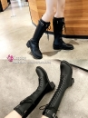 Giày Boot Đen Cổ Cao Size 42