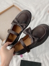 Giày Nữ Sinh Nâu Hạt Dẻ Size 38