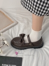 Giày Nữ Sinh Nâu Hạt Dẻ Size 38