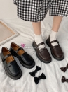 Giày Nữ Sinh Nâu Hạt Dẻ Size 38