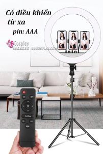 ĐÈN LIVE STREAM 54CM Hàng Chuẩn Xịn Cực Sáng Live Facebook, Tiktok, Bigo, Spa