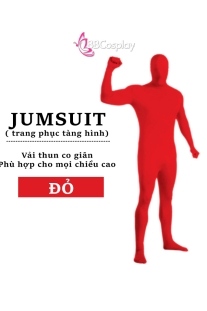 Jumpsuit Đỏ - Đồ Liền Thân Đỏ