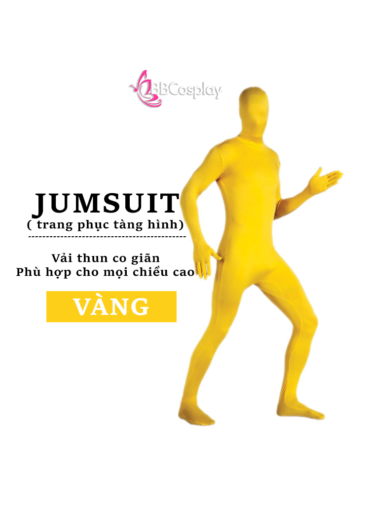 Jumpsuit Vàng - Đồ Liền Thân Vàng