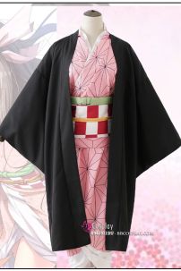 Trang Phục Cosplay Hóa Trang Nezuko Kamado Kimetsu No Yaiba