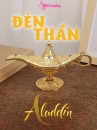 Đèn Thần Aladin Kim Loại - Màu Vàng Gold