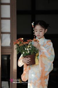 Kimono Bé Gái Chuẩn Nhật (HÀNG ORDER)