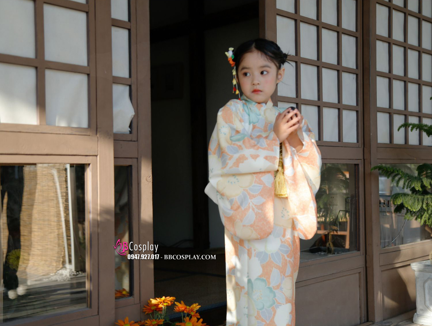 Kimono Bé Gái Chuẩn Nhật (HÀNG ORDER)