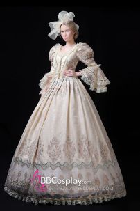 Đồ Châu Âu Quý Tộc Anh Pháp Phong Cách Rococo