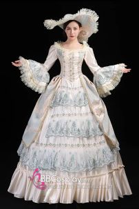 Đầm Bá Tước Nữ Hoàng Victoria Hoàng Tộc Châu Âu 15Th