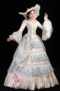 Đầm Bá Tước Nữ Hoàng Victoria Hoàng Tộc Châu Âu 15Th