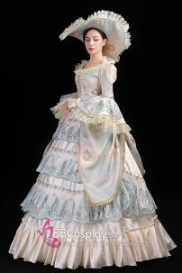 Đầm Bá Tước Nữ Hoàng Victoria Hoàng Tộc Châu Âu 15Th