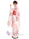 Kimono Nhật Bản Hoa Anh Đào Pastel