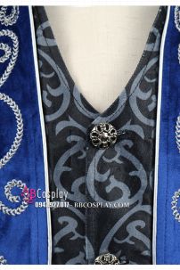 Vest Nhung Xanh Phối Đen Đuôi Tôm