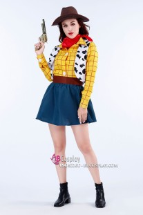 Trang Phục Nữ Cao Bồi Viễn Tây Woody
