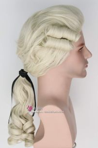 Tóc Giả Luật Sư - Tóc Quý Tộc - Màu Vàng