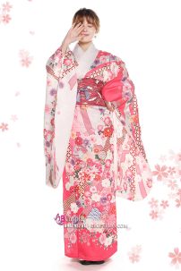 Kimono Momoiro Sakura