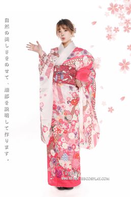 Kimono Momoiro Sakura