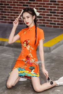 Sườn Xám Cách Tân Mai Hạ Cát 2023