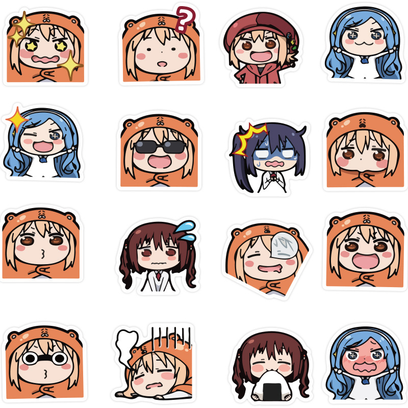 Bộ Sticker Umaru - Himouto! Umaru-chan - Bộ 40 Cái Giá Tốt - Otakul.com