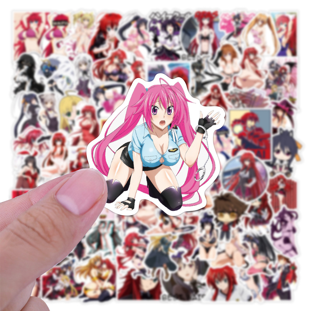 Bộ Sticker Anime Character - Bộ 100 Cái