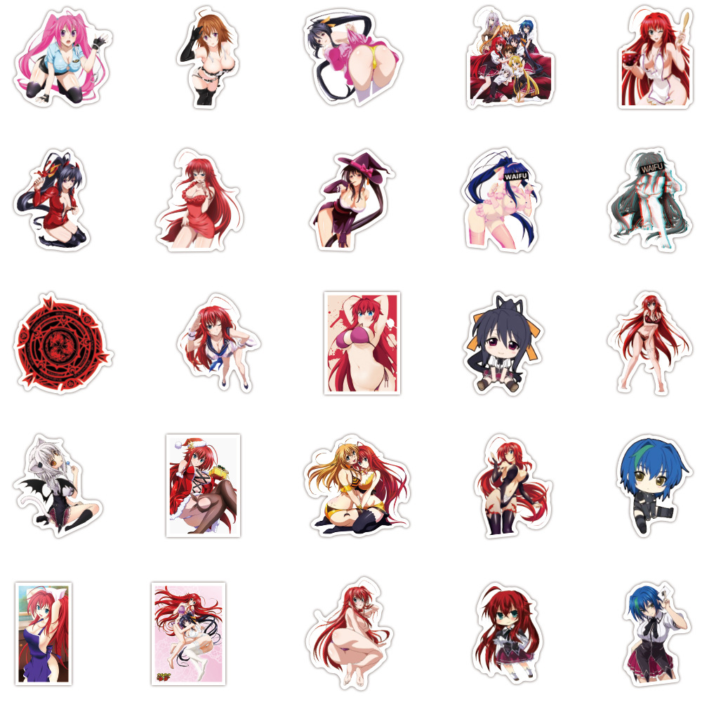 Bộ Sticker Anime Character - Bộ 100 Cái