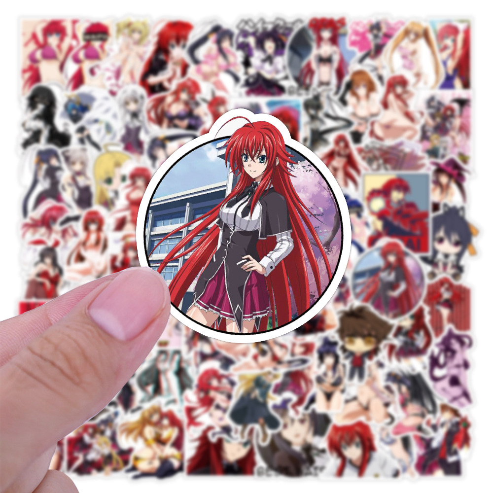 Bộ Sticker Anime Character - Bộ 100 Cái