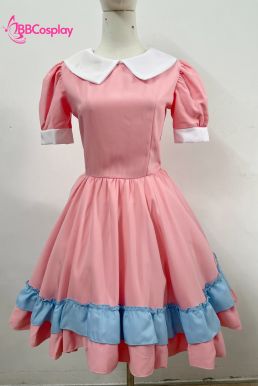 Đồ Maid Pastel Hồng Phối Xanh