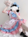Đồ Maid Pastel Hồng Phối Xanh