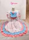 Đồ Maid Pastel Hồng Phối Xanh