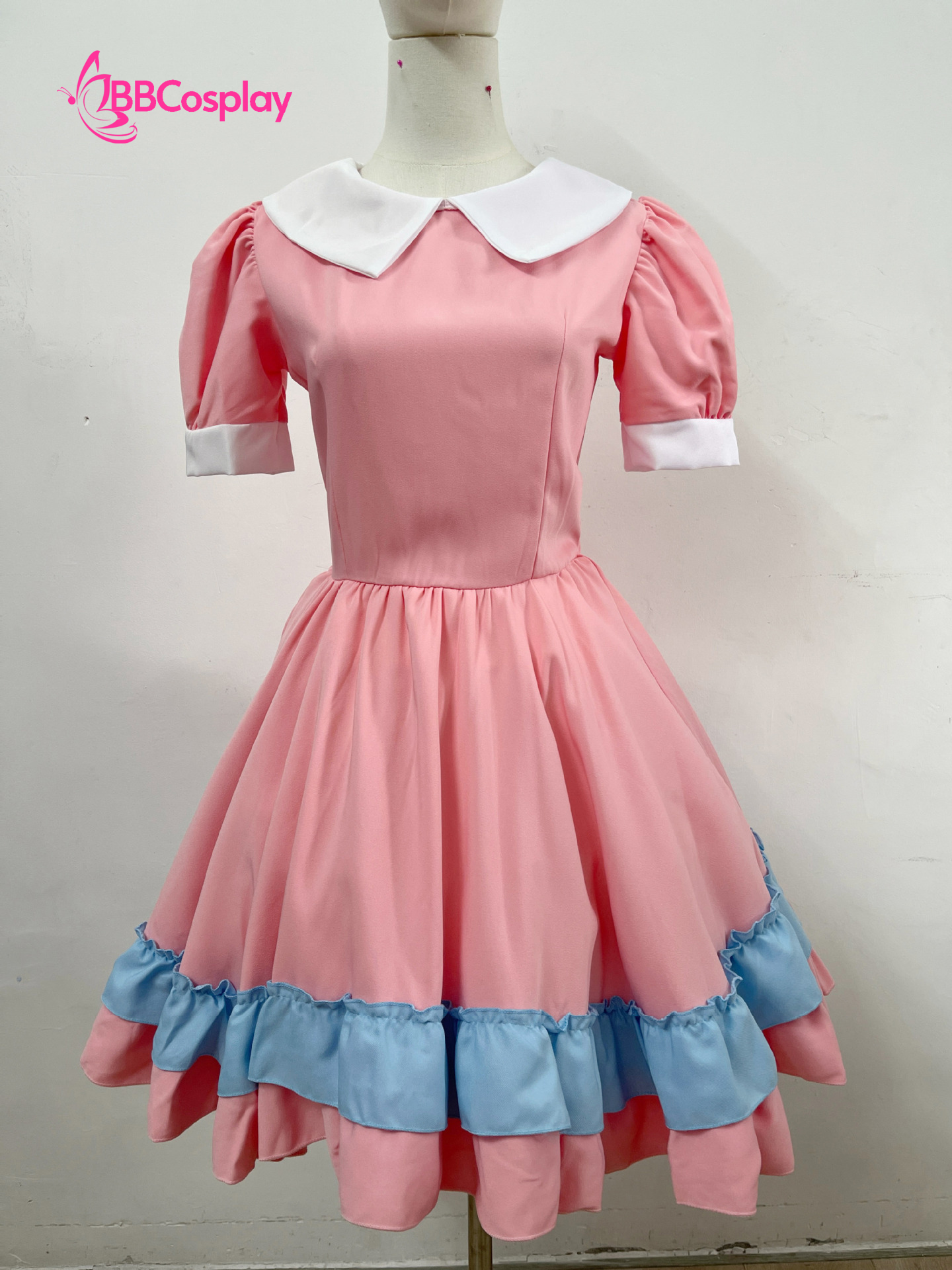 Đồ Maid Pastel Hồng Phối Xanh
