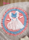 Đồ Maid Pastel Hồng Phối Xanh