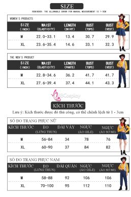 Trang Phục Nam Cao Bồi Viễn Tây Woody