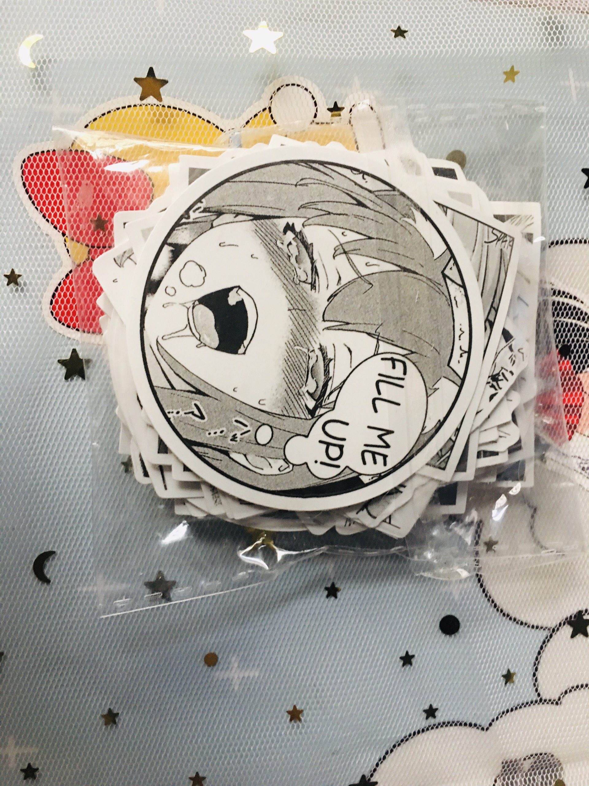 Sticker Manga H E N T A I - Bộ 50 Cái