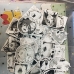 Sticker Manga H E N T A I - Bộ 50 Cái
