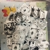 Sticker Manga H E N T A I - Bộ 50 Cái