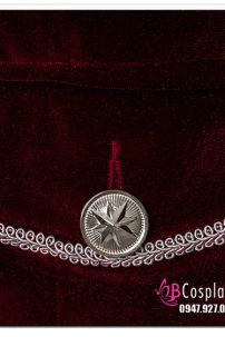 Vest Napoleon Đỏ Nhung