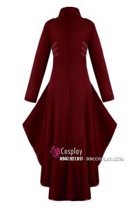 Vest Nữ Châu Âu Đỏ Đô