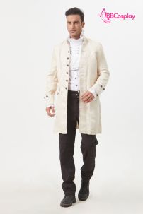 Vest Nam Châu Âu Napoleon Trắng Kem 16Th Century