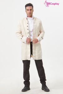 Vest Nam Châu Âu Napoleon Trắng Kem 16Th Century