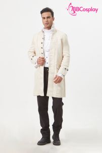 Vest Nam Châu Âu Napoleon Trắng Kem 16Th Century