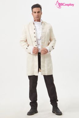 Vest Nam Châu Âu Napoleon Trắng Kem 16Th Century