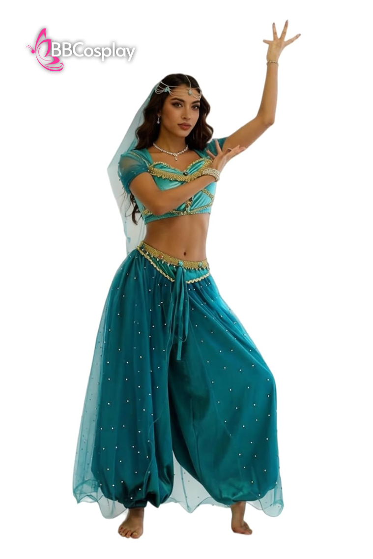 Trang Phục Jasmine  - Vải Nhung