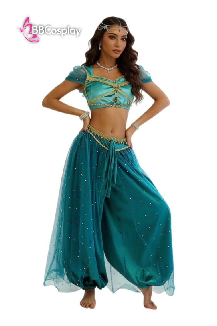 Trang Phục Jasmine  - Vải Nhung