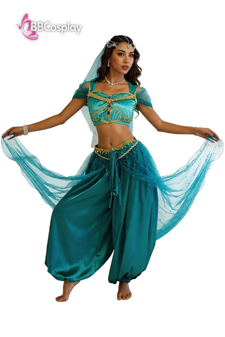 Trang Phục Jasmine  - Vải Nhung