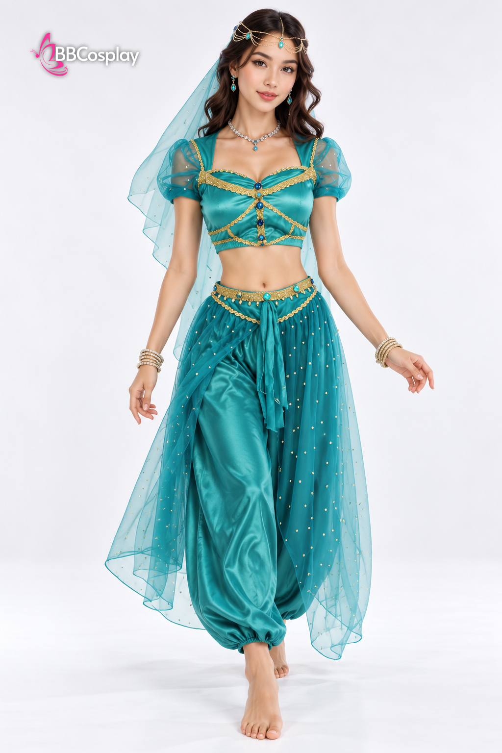 Trang Phục Jasmine  - Vải Nhung