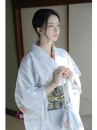 Áo Yukata Xanh Sữa
