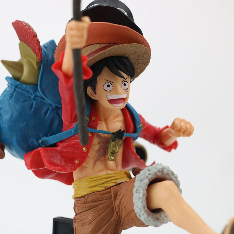 Ace, Sabo và Luffy - ba cái tên đầy quen thuộc và được yêu thích nhất của anime/manga One Piece. Với mô hình figure combo của họ, bạn sẽ được trải nghiệm sự gắn bó chặt chẽ của bộ ba Luffy thông qua từng chi tiết nhỏ. Dành cho những fan hâm mộ chân chính, bộ sưu tập của bạn sẽ trở nên đặc biệt hơn bao giờ hết.